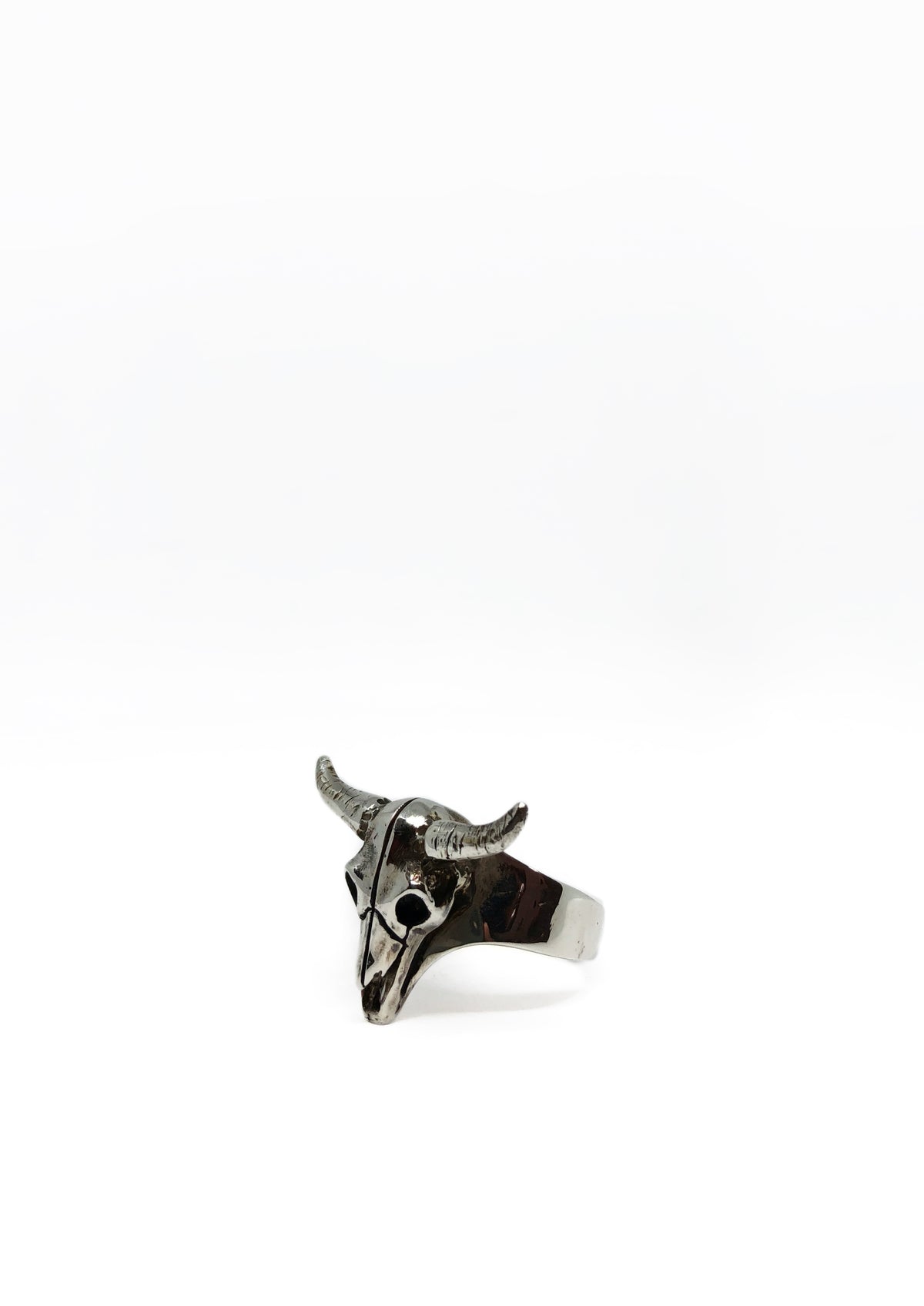 Bull Skull Small Ring