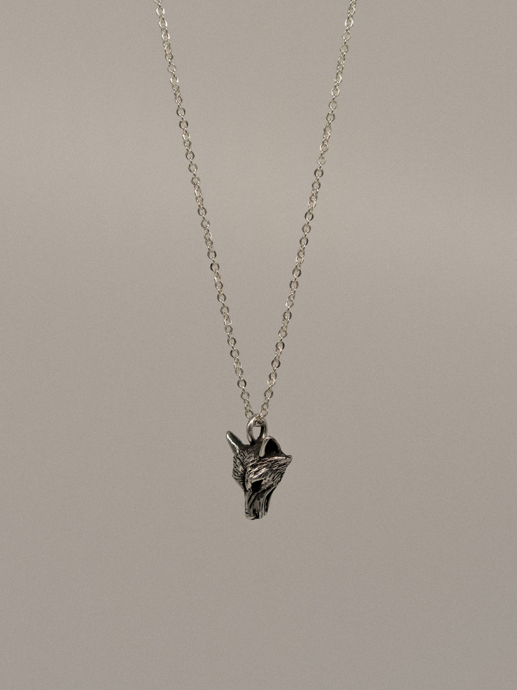 Wolf Pendant (With Chain)