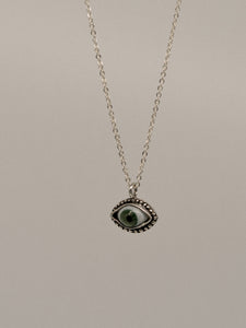 Green Eye Pendant (With Chain)