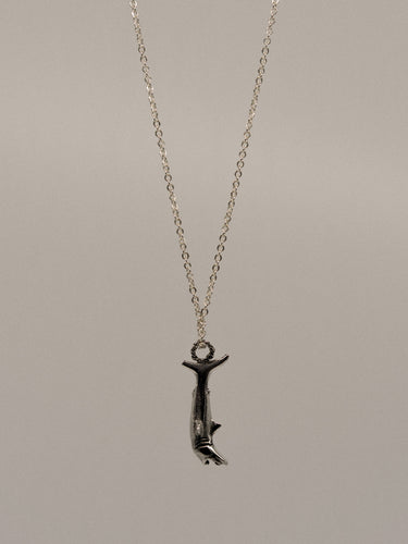 Shark Pendant (With Chain)