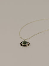 Green Eye Pendant (With Chain)