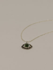 Green Eye Pendant (With Chain)