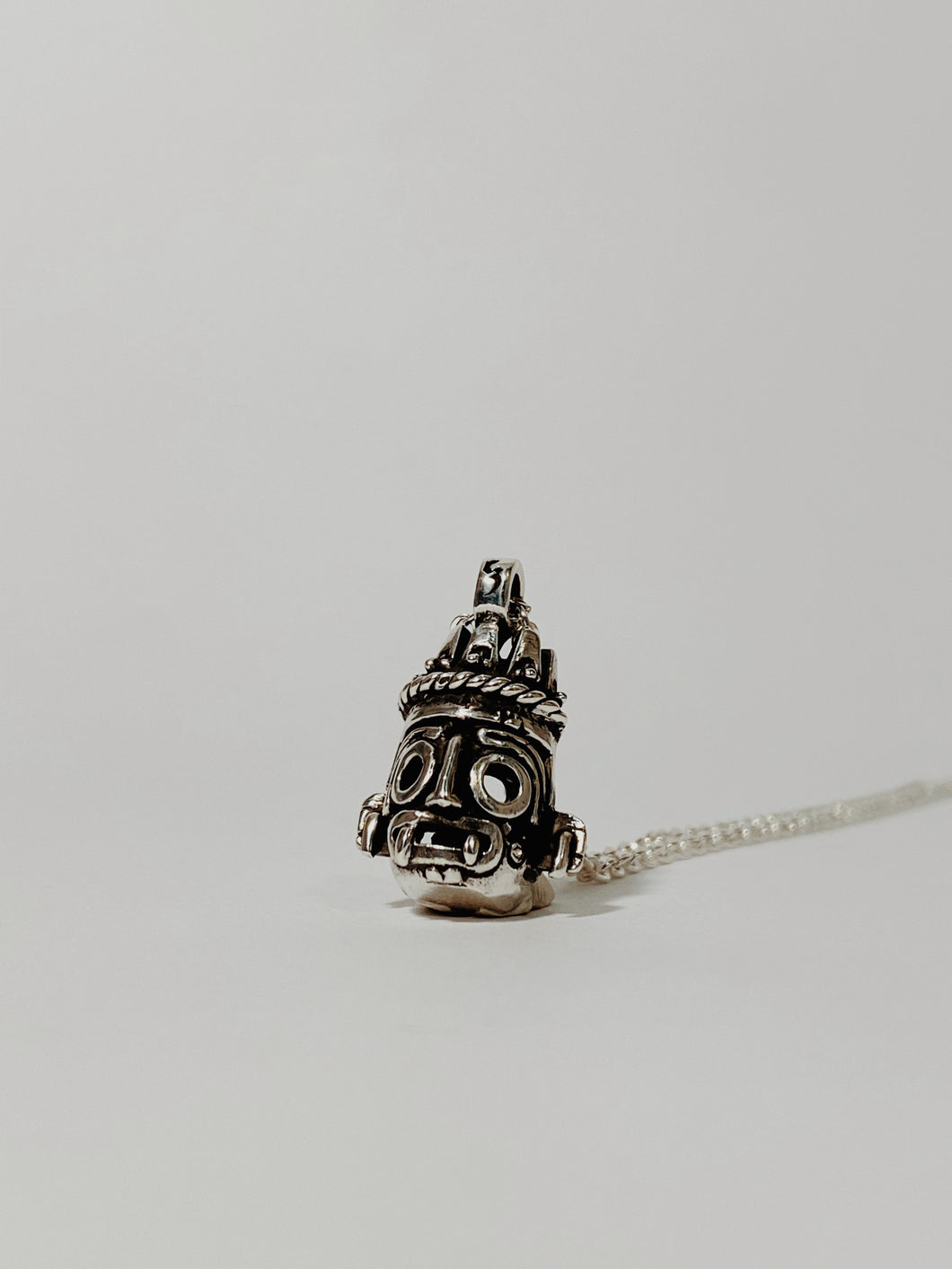 God Tlaloc Pendant (With Chain)