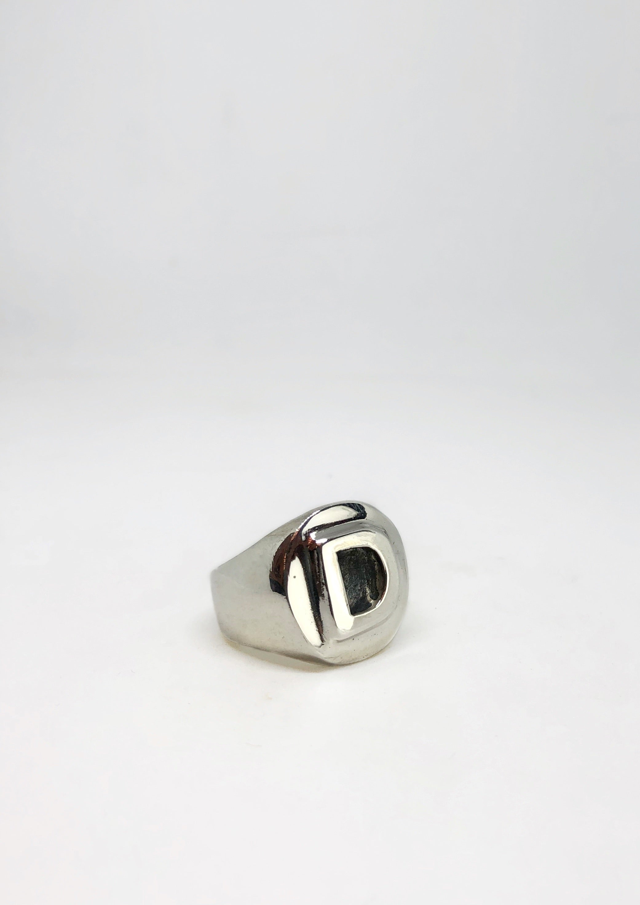 Handmade D-Ring D Letter Ring