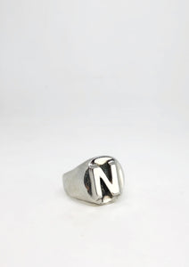 "N" Letter Ring